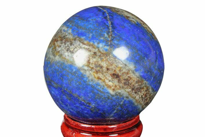 Polished Lapis Lazuli Sphere - Pakistan #170830